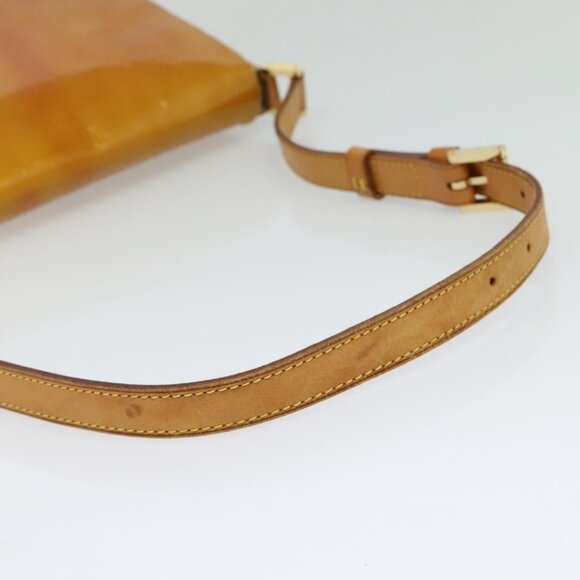 Authentic LOUIS VUITTON Monogram Vernis Thompson Street Bag Beige M91301 LV - Picture 14 of 16